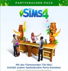 Die Sims 4 Download flammende Tiki Bar
