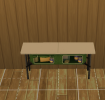 Sims 4 Outddor Leben Tisch 6