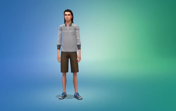 Sims 4 Outdoor Leben Männer Schuhe 2 Farbe 2