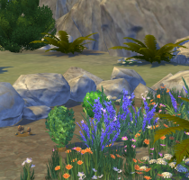 Sims 4 Outdoor Leben Pflanzenecke Tiefer Wald