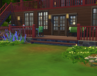 Sims 4 Outdoor Leben Terasse hinten