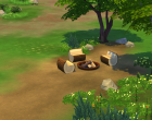 Sims 4 Outdoor Leben Waldzuflucht Garten 2