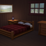 Sims 4 Outdoor Leben Zuflucht am Flussufer Garten Schlafzimmer+