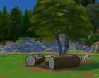 Sims 4 Outdoor Leben Zuflucht am See Garten 2