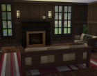 Sims 4 Outdoor Leben Zuflucht am See Wohnzimmer