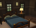 Sims 4 Outdoor Leben Zuflucht am Seeufer Schlafzimmer